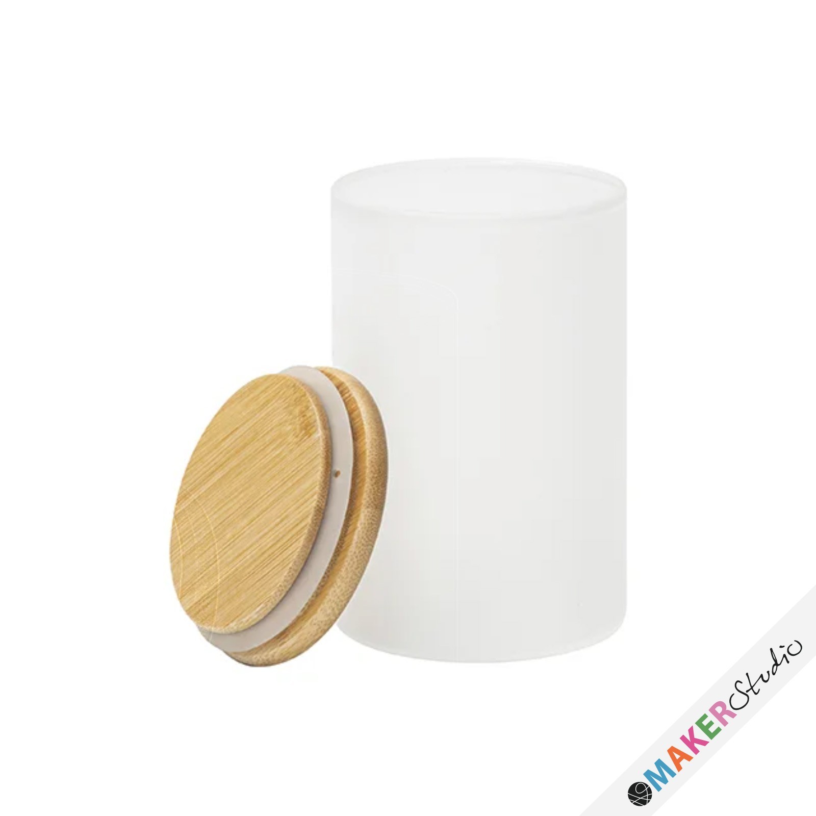 Glas opbevaringskrukke 600 ml FROSTET 2stk