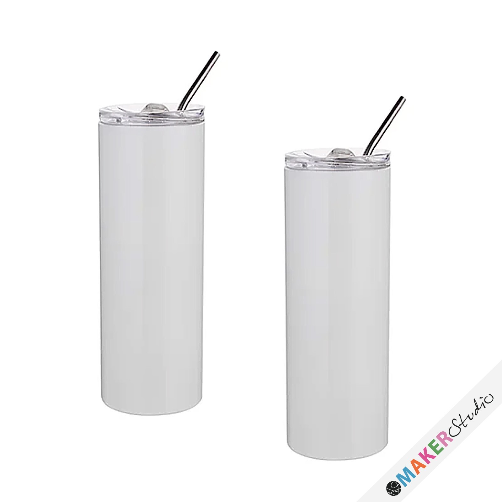 Stål tumbler 600 ml 2 stk