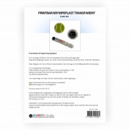 Printbar Krympeplast Transparent 5 stk A4