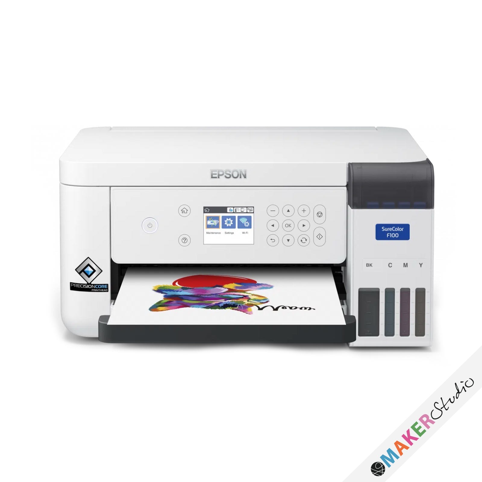 EPSON SureColor SC-F100 & MUG press