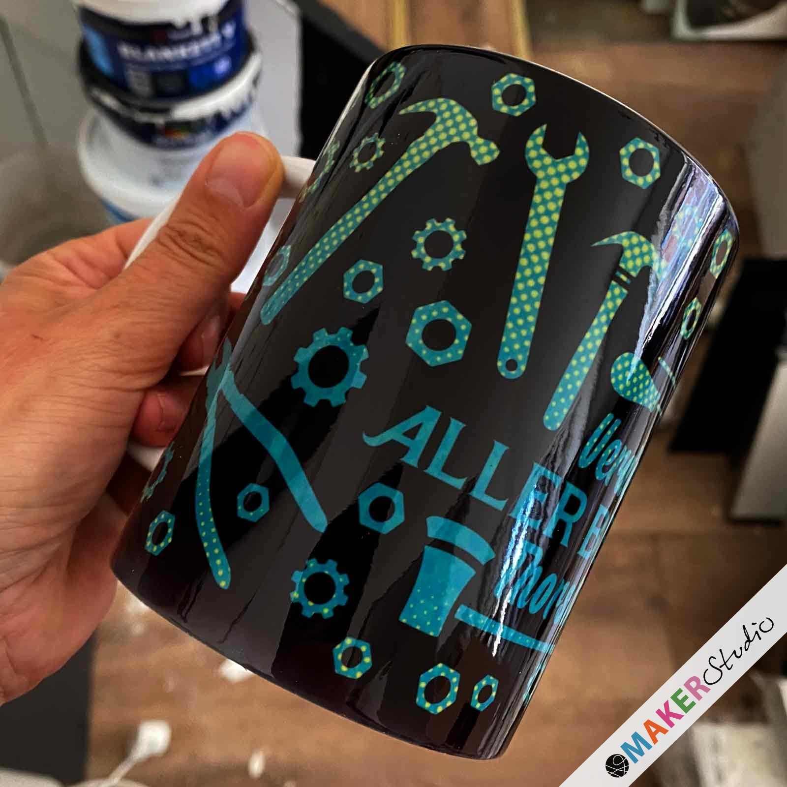 EPSON SureColor SC-F100 & MUG press