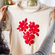 Cricut Puff Iron-On - hvid