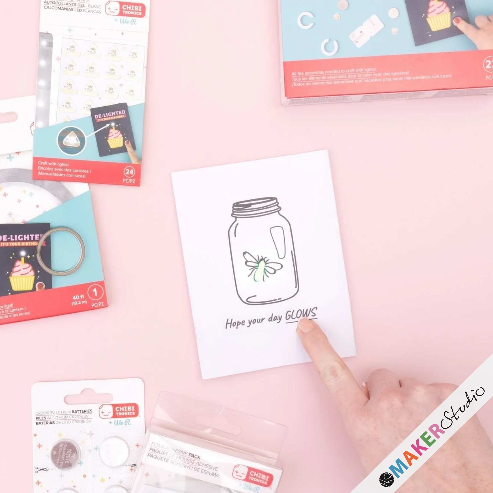 Chibitronics Startkit inkl. ekstra skum-pakke