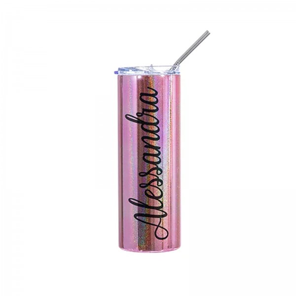 Stål tumbler 600 ml Pink 2 stk