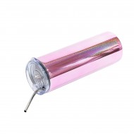 Stål tumbler 600 ml Pink 2 stk