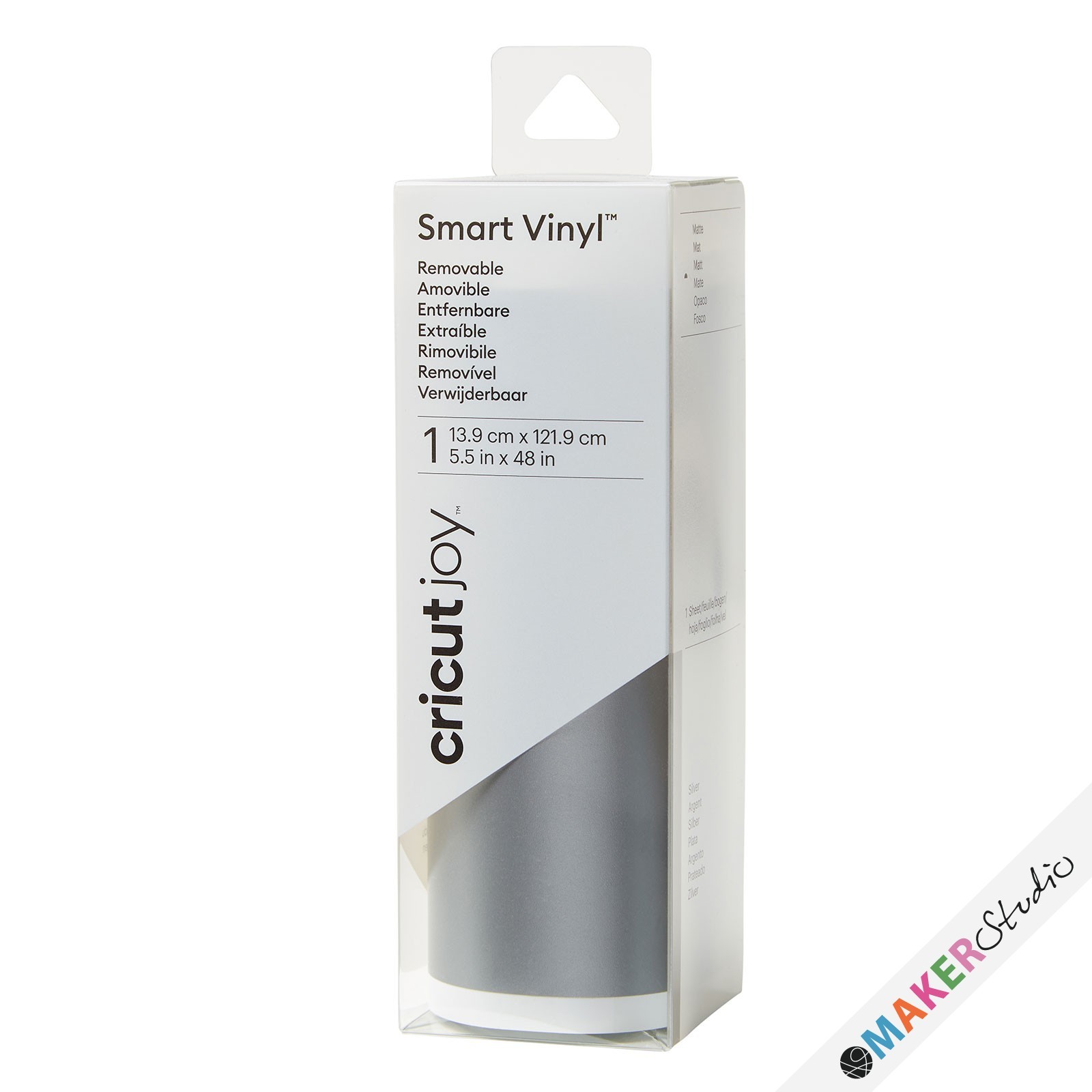 Cricut Smart Vinyl Removable MAT SØLV