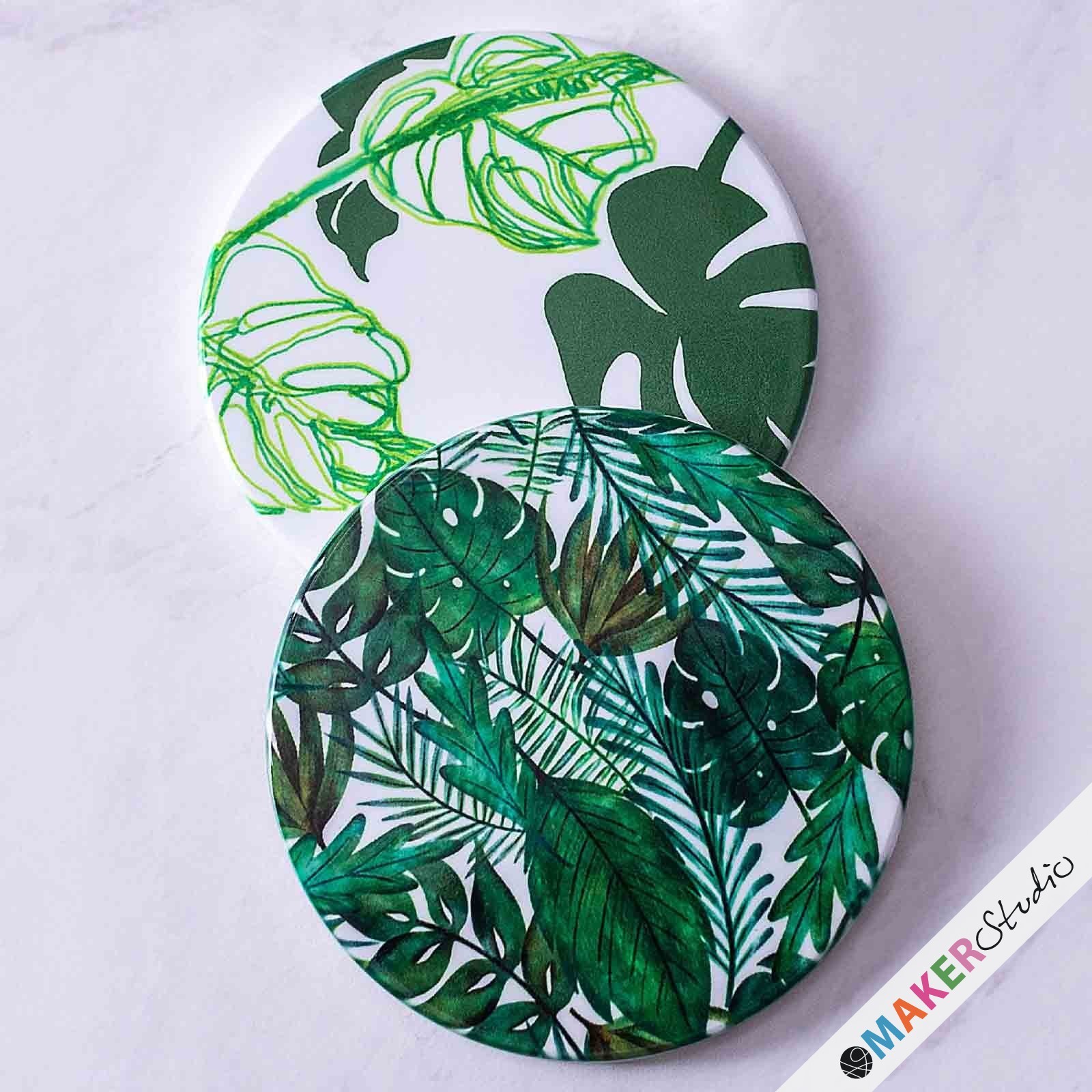 Cricut Blank Coaster Round 4stk