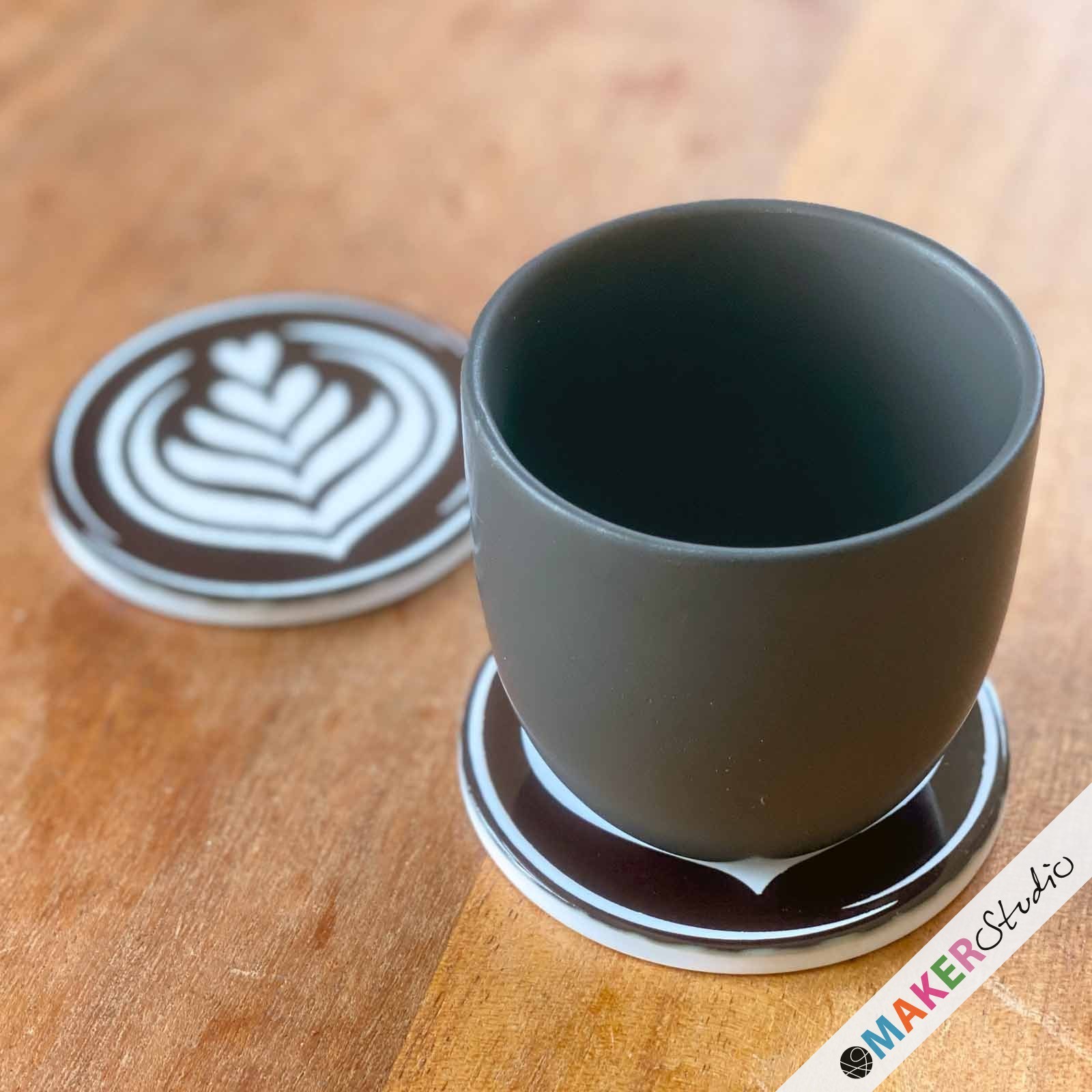 Cricut Blank Coaster Round 4stk