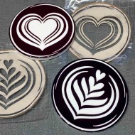Cricut Blank Coaster Round 4stk