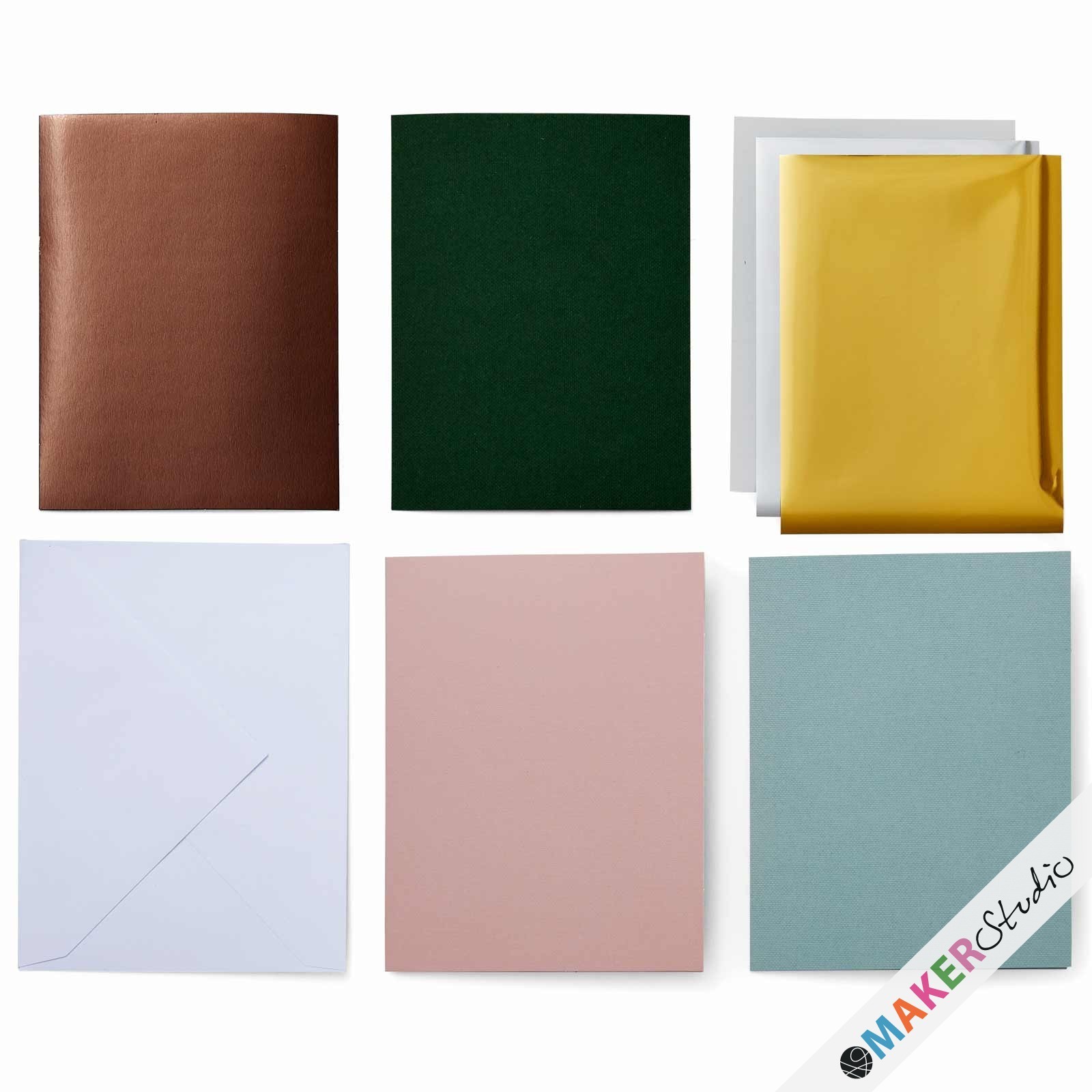 Cricut FOIL Forrest Indstik Kort - 2-PAK