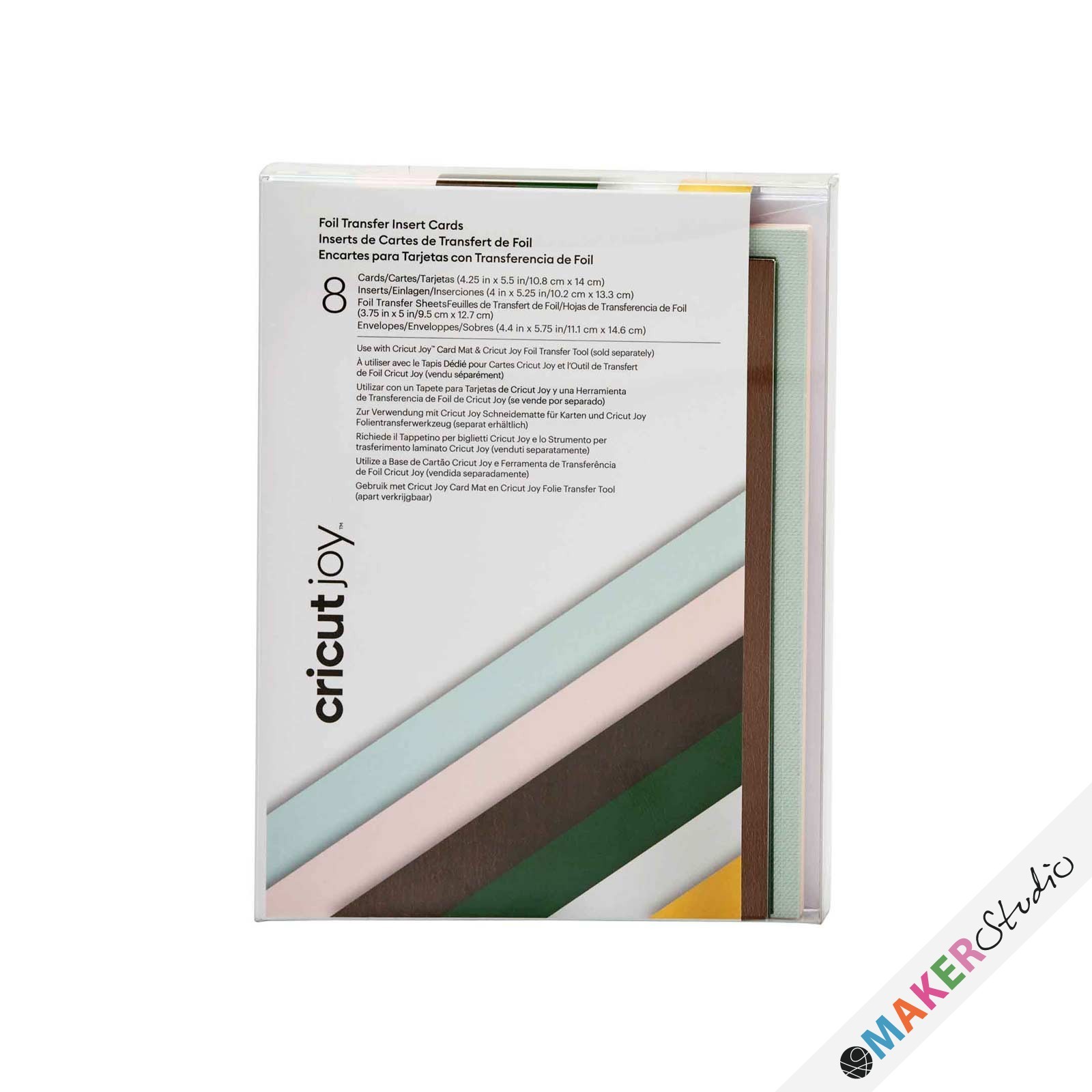 Cricut FOIL Forrest Indstik Kort - 2-PAK