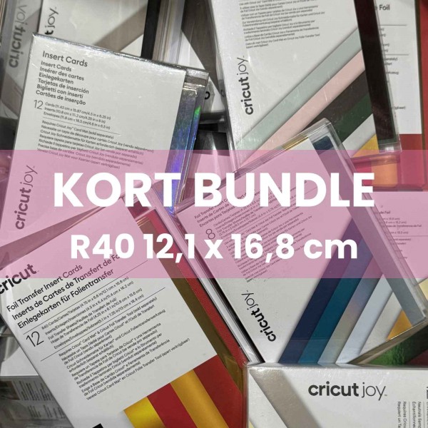 Cricut Kort R40 - Super Bundle