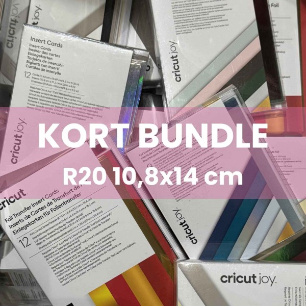 Cricut Kort R20 - Super Bundle