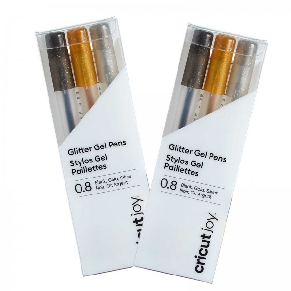 Joy Medium Glitter gel pens  2 pakker