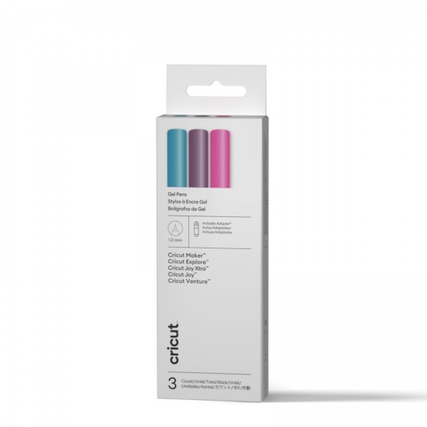 Cricut Omni Gel pen Peacock pakke 1.0 3-pak