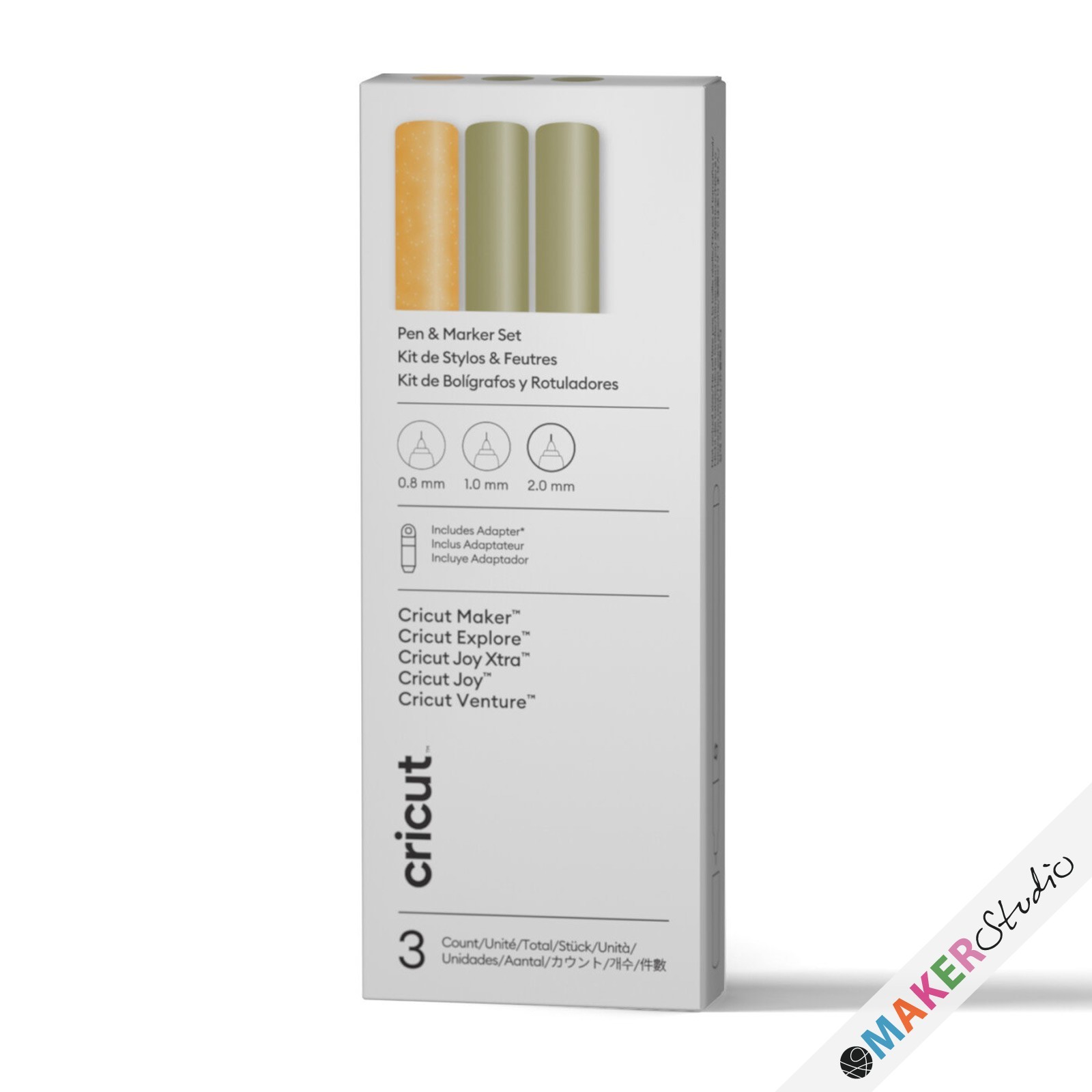 Cricut Omni Gel pen Guld pakke multi 3-pak