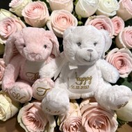 PrintMe Hvid Bamse