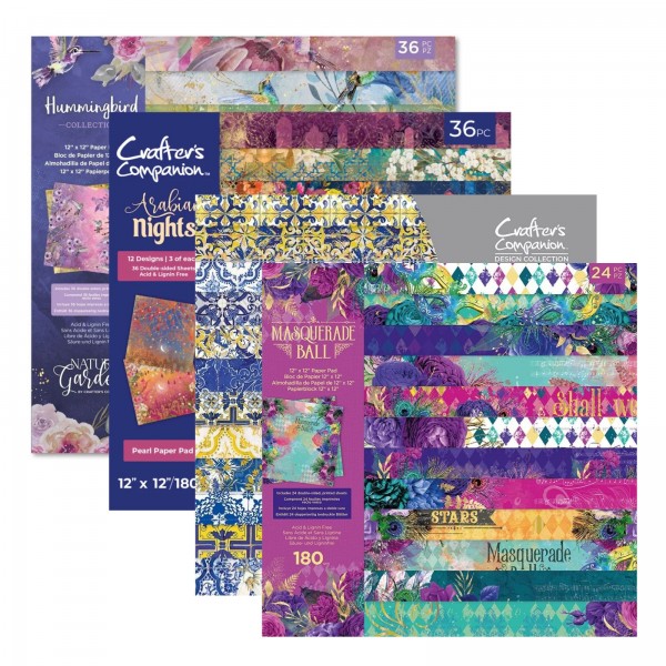 Crafter's Designpapir-pakke 132 ark