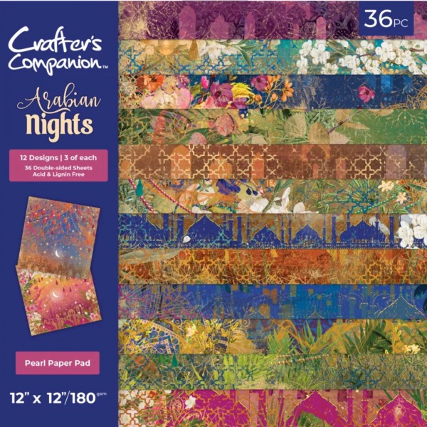 Crafter's Designpapir-pakke 132 ark
