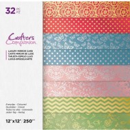 Crafters Companion luksus spejlkarton 32 ark