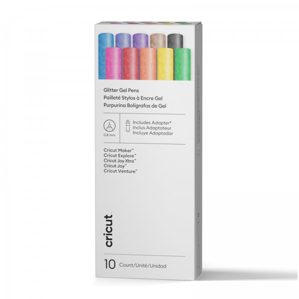 Cricut Omni Glitter Gel Pens 0,8 mm multi 10-pak