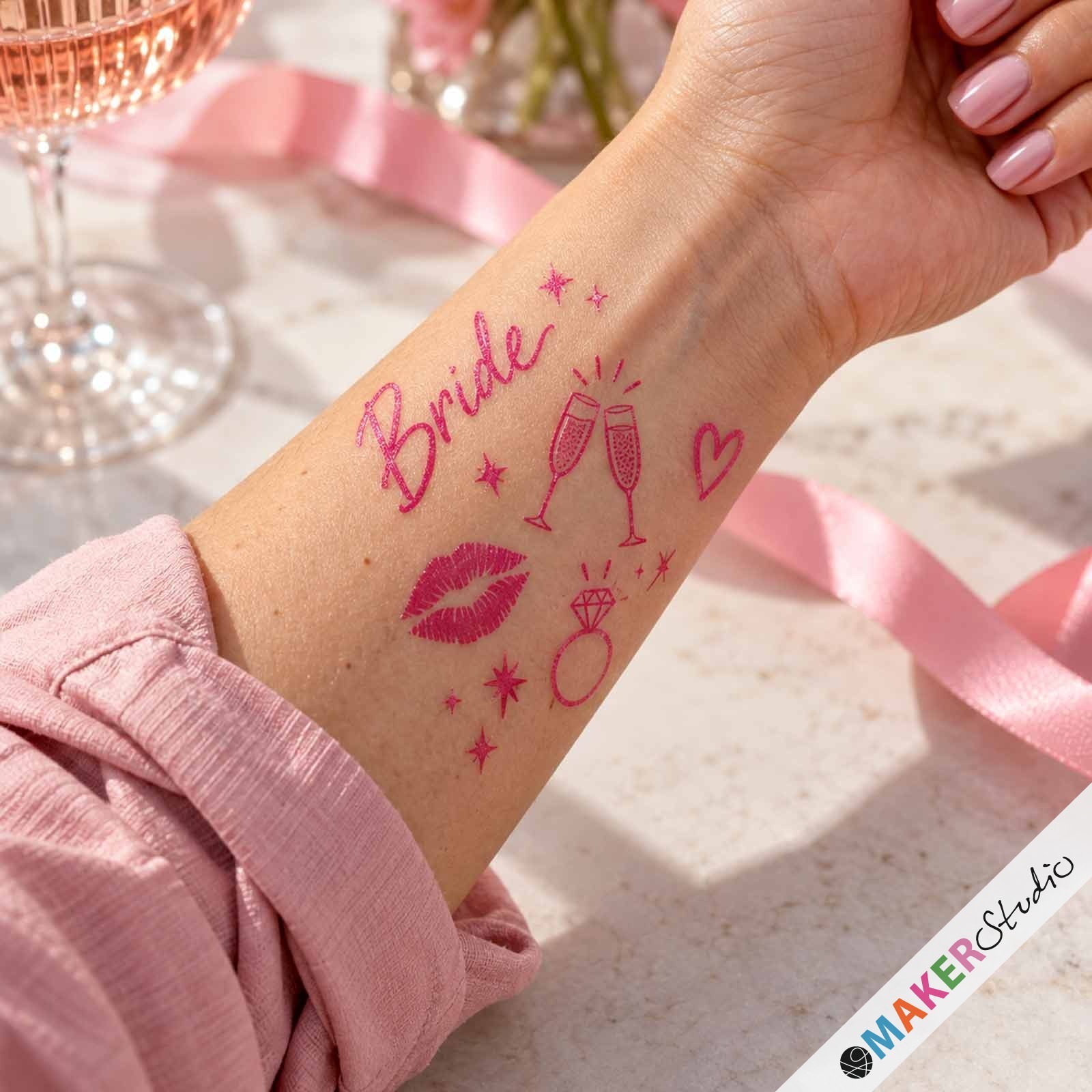 Cricut Print-selv Tatoveringsark A4 - 3 stk