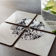Cricut Coaster Blank Square 4 stk
