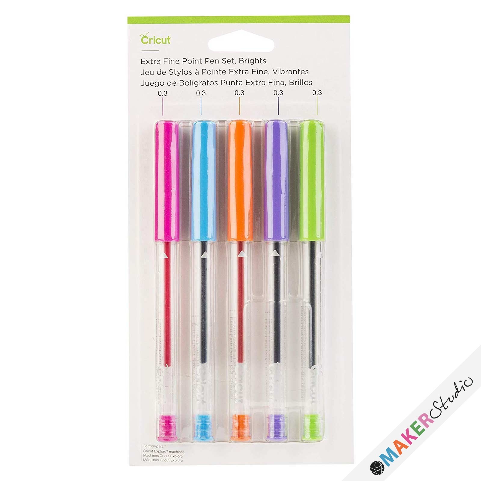 Cricut Extra Fine Point Pen Set Brights