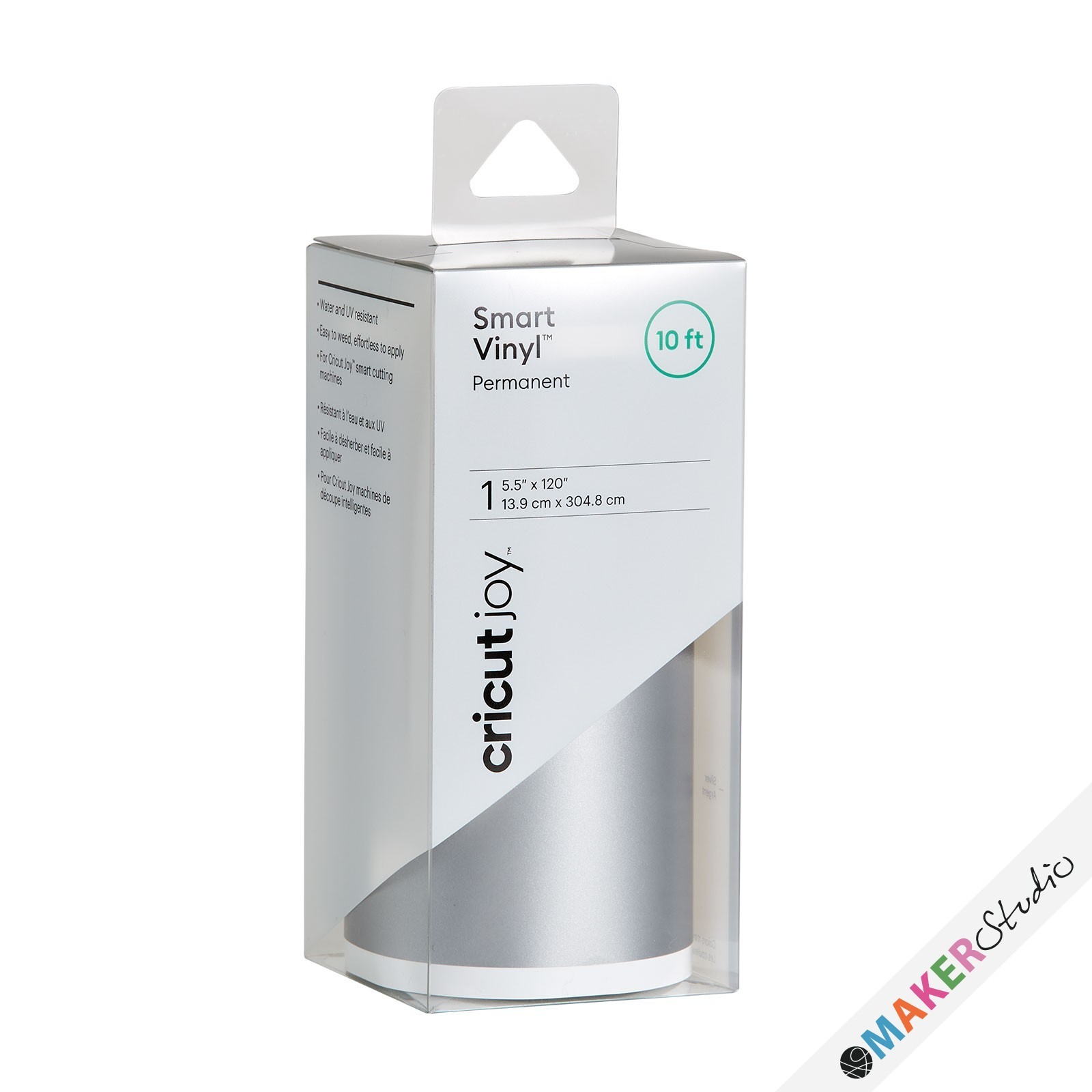 Cricut Smart Vinyl Permanent Value Roll SØLV