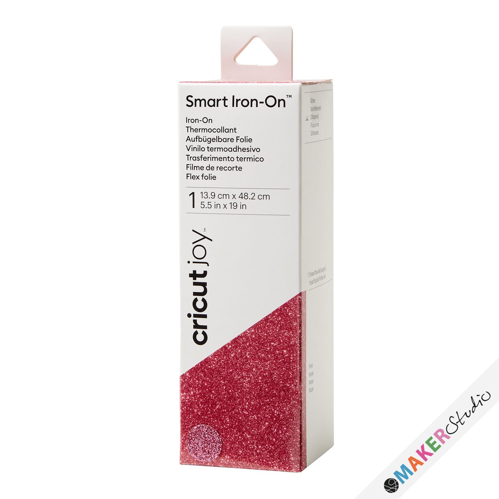 Cricut Smart Iron-On Strygefolie GLITTER PINK