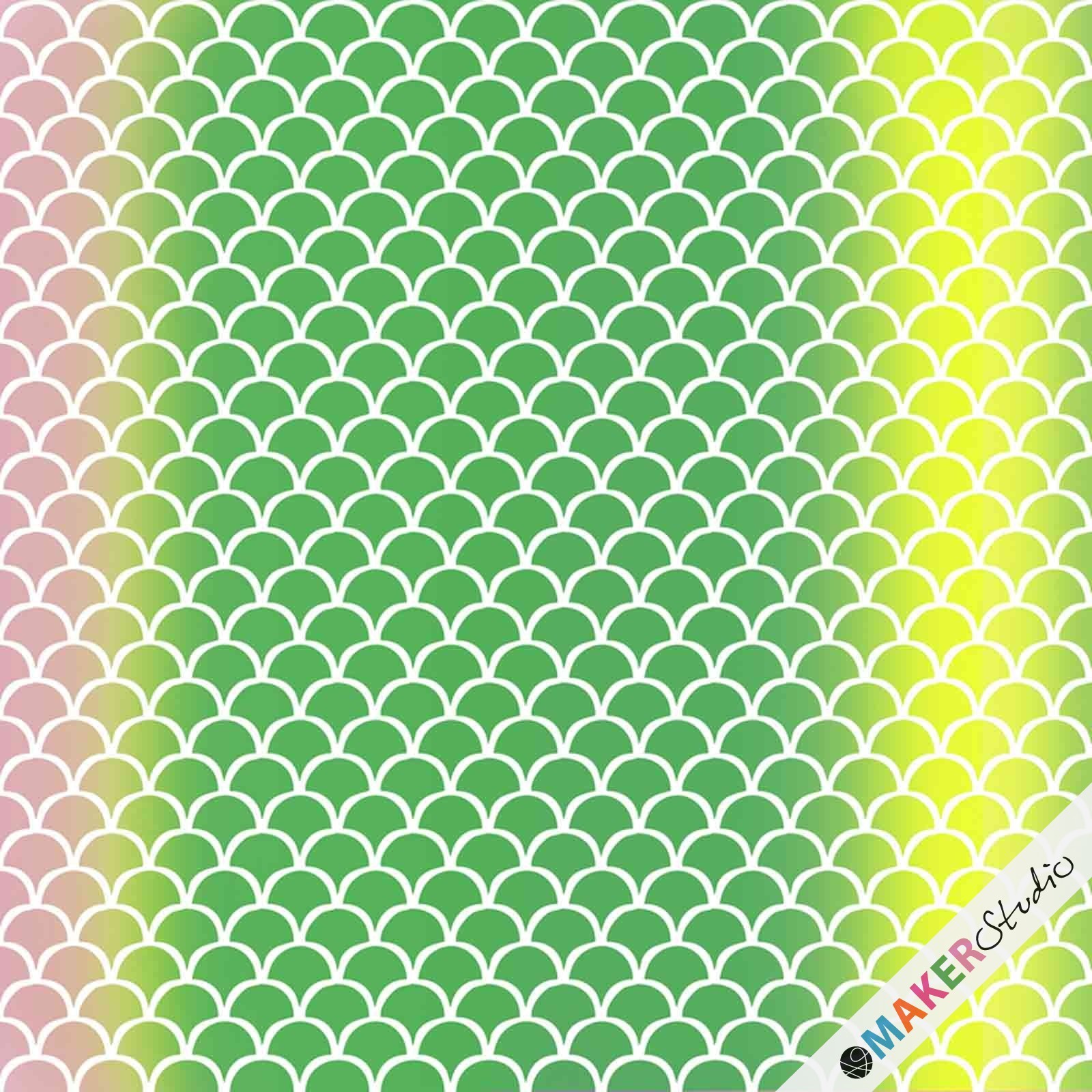 Cricut Premium Vinyl Mixed Mosaic Dragon Sampler 4 ark