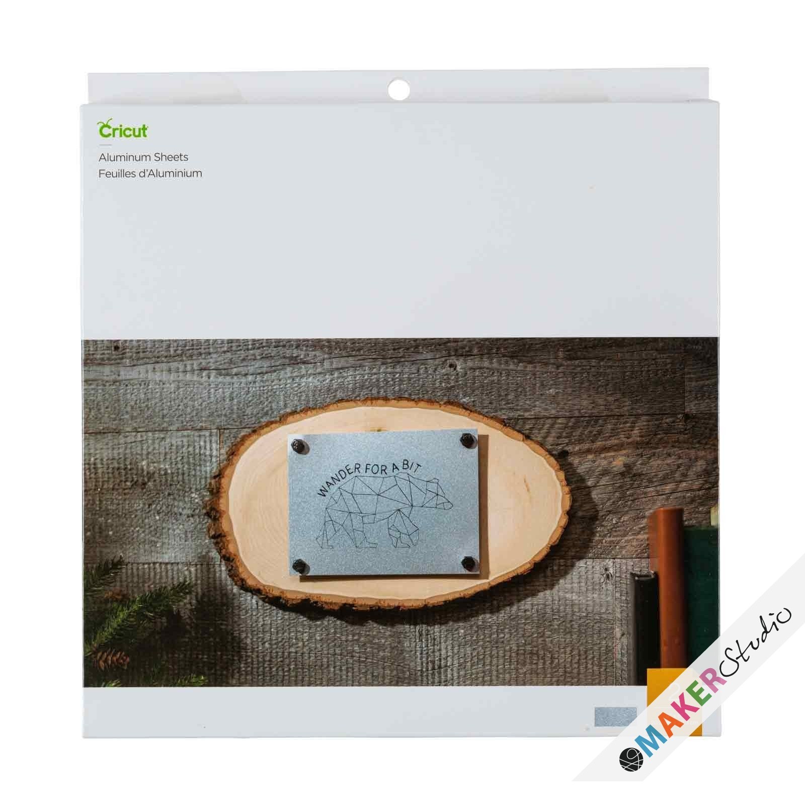 Cricut Aluminium Sheets 20x20 cm  SØLV