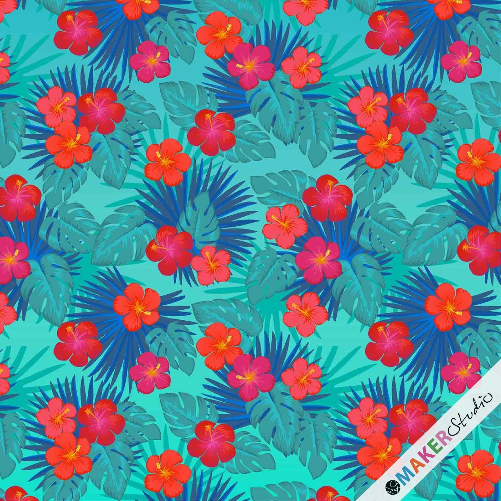 Cricut Tropical Floral Infusible Ink folie 2 ark