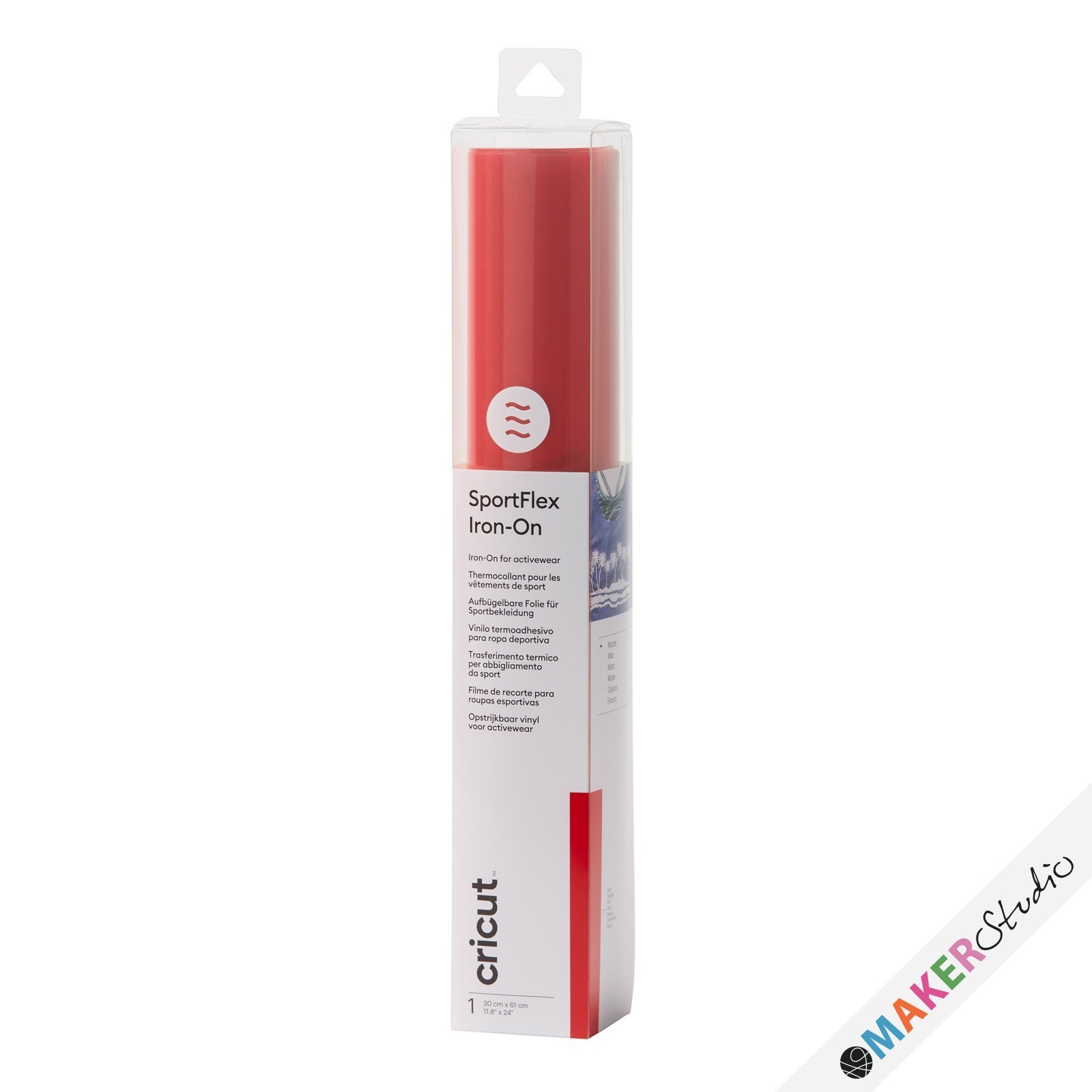Cricut SportFlex Iron-On Red