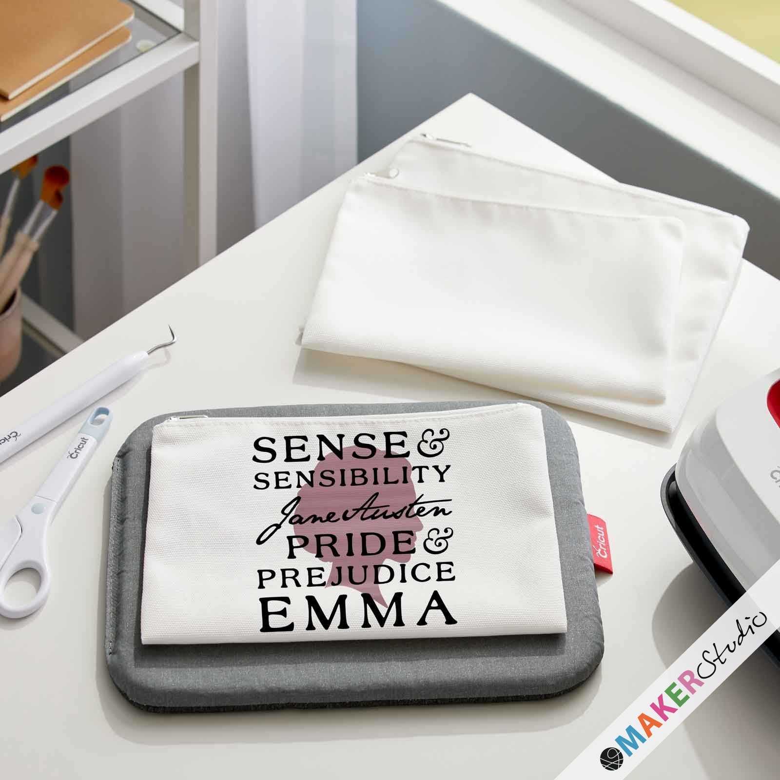 Cricut Cosmetic Bag 3 stk