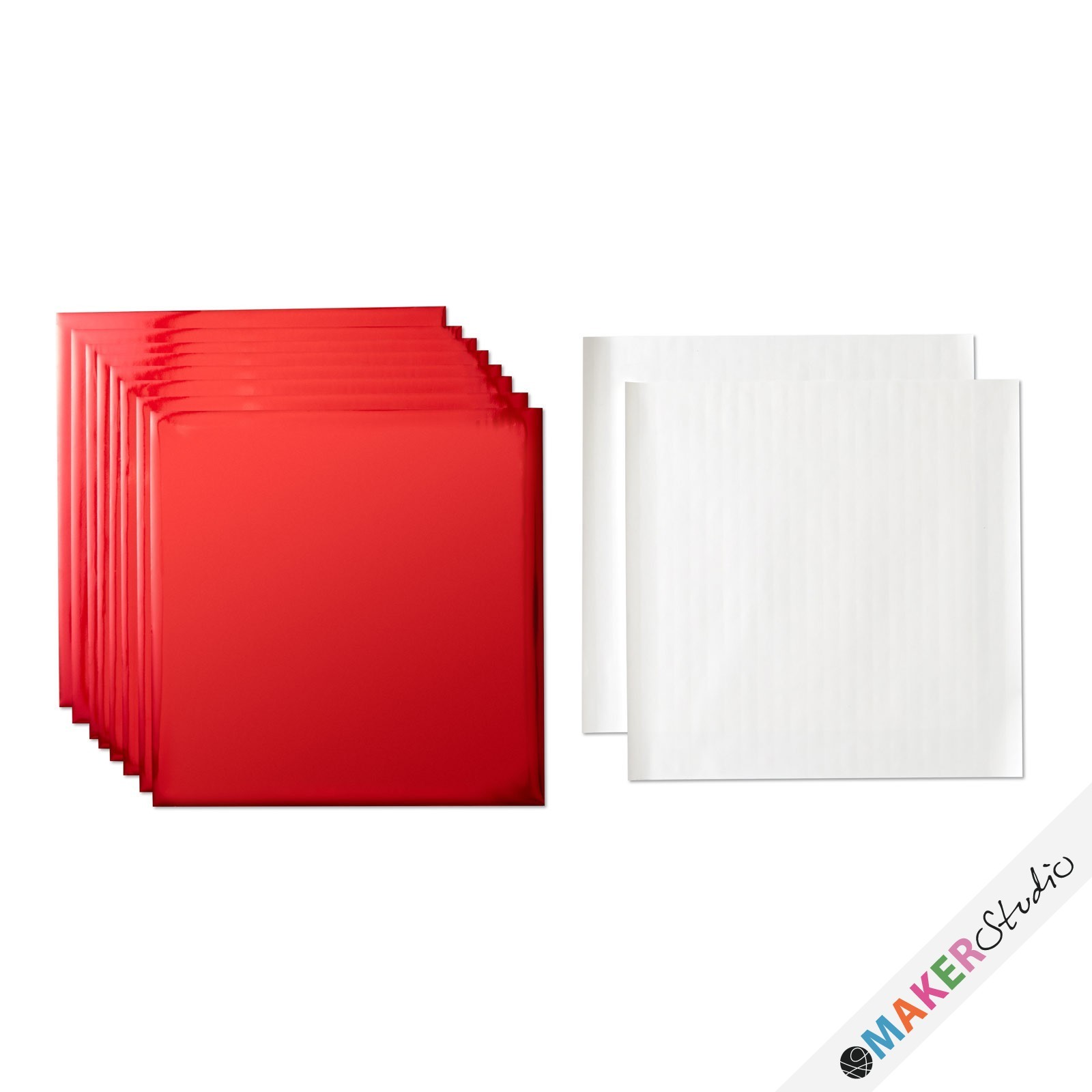 Cricut Foil Transfer Sheets Red 8 ark