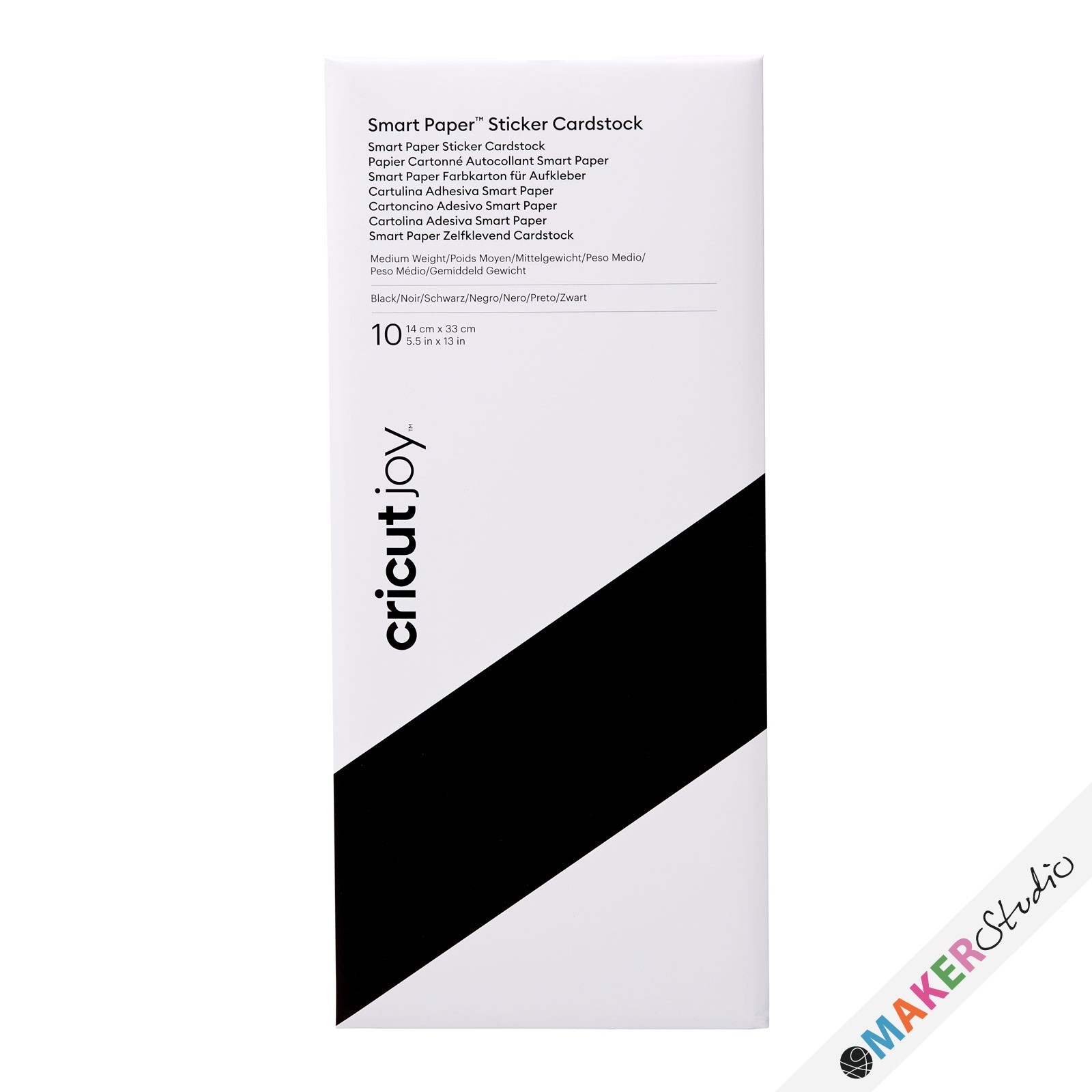 Cricut Smart Sticker Cardstock Black