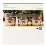 Cricut Premium sort og hvid Aftagelig Vinyl 20 ark