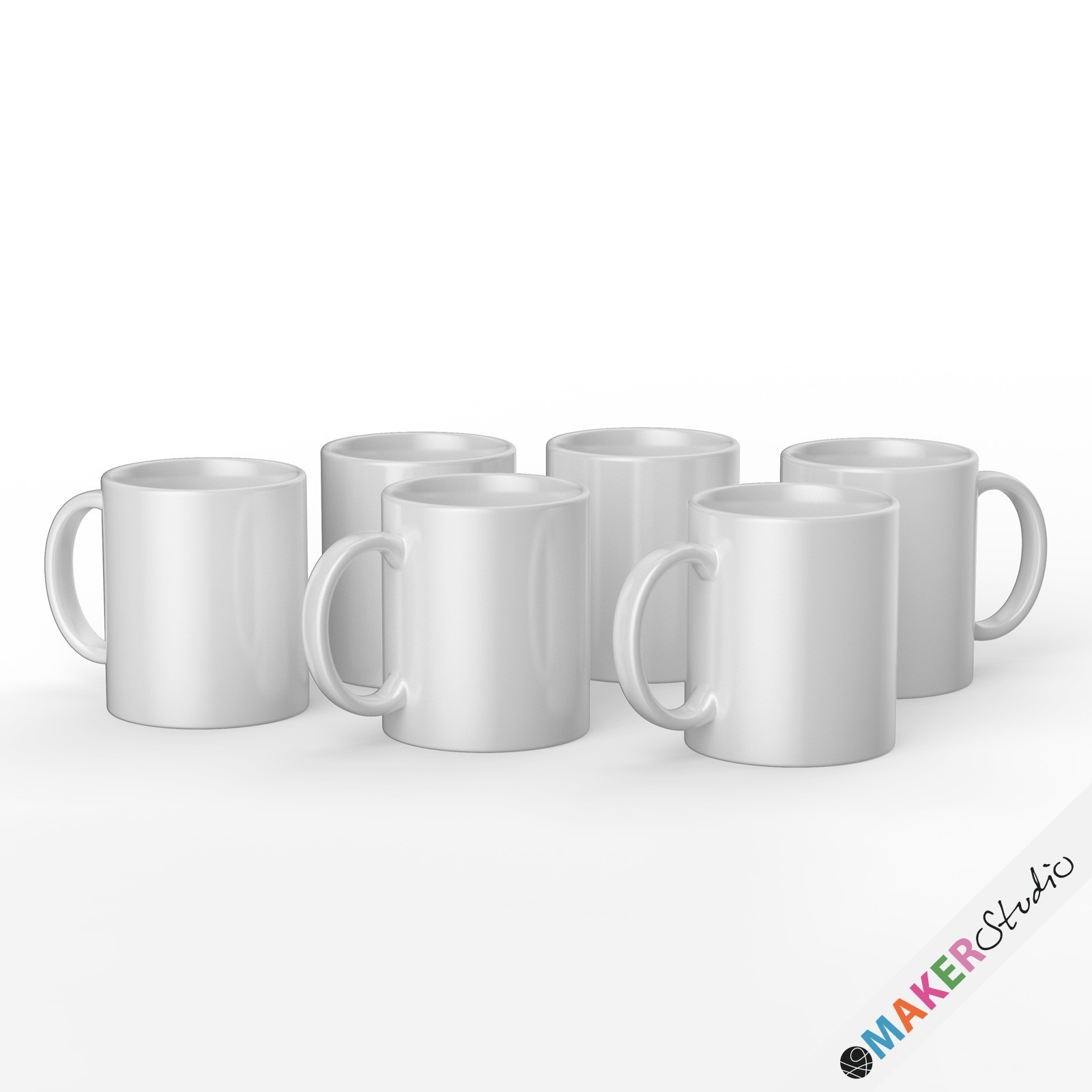 Cricut kop hvid 350ml (36 stk)