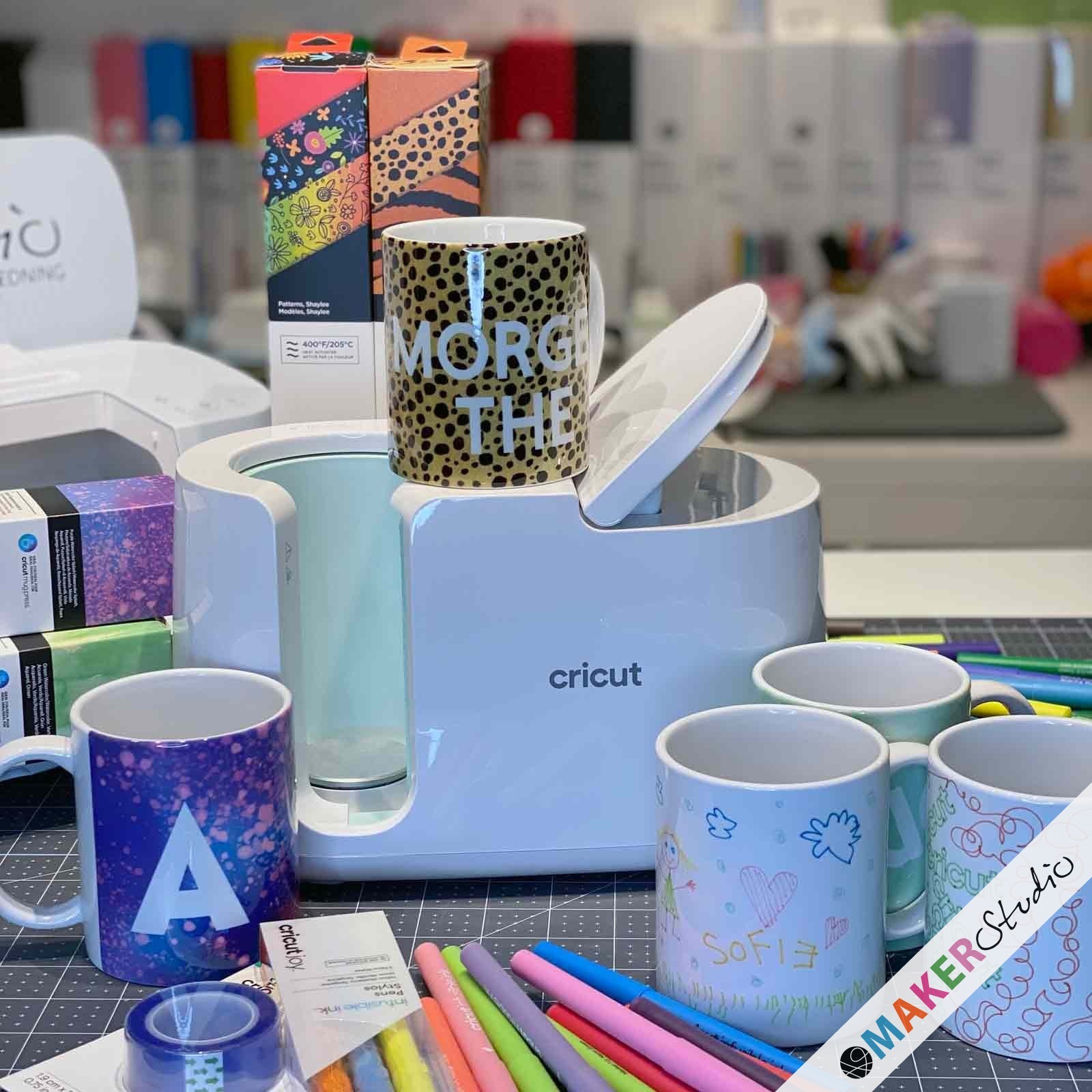 Cricut kop hvid 350ml (36 stk)