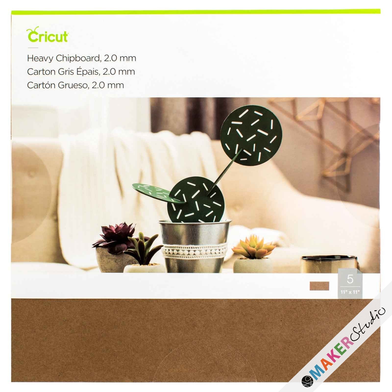 Cricut Heavy Chipboard 5 ark