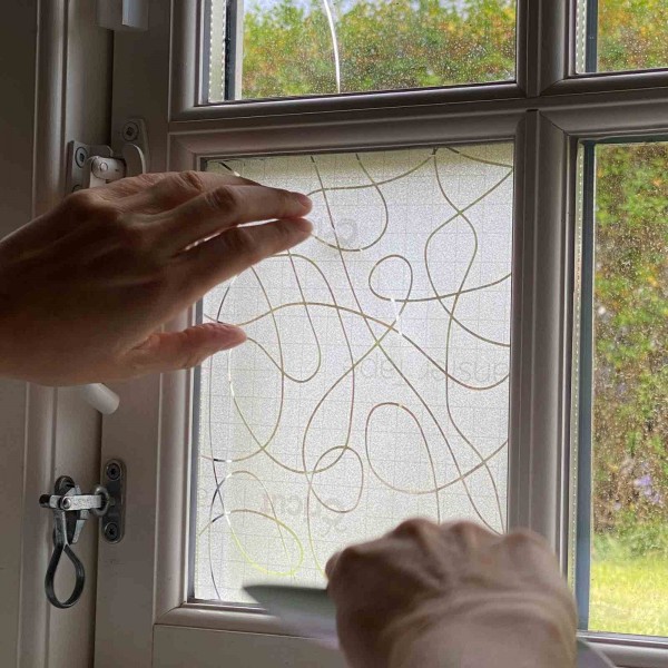 Cricut window cling Frosted