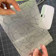 Cricut window cling Frosted