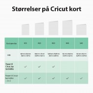 Cricut Pastel Indstik Kort
