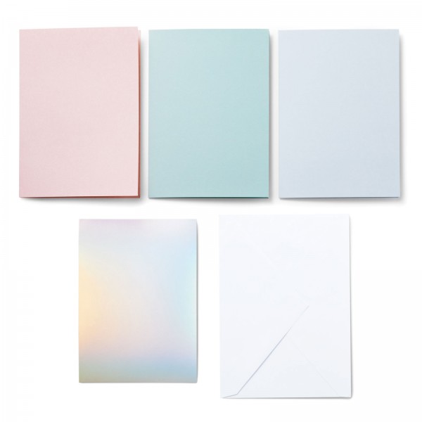Cricut Pastel Cut-away Kort