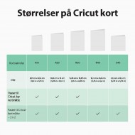 Cricut Rainbow Indstik Kort