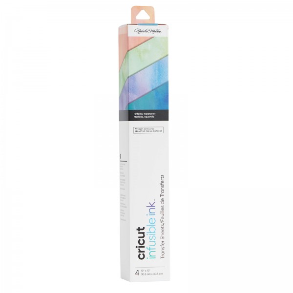 Cricut Watercolor Infusible Ink folie 4 ark
