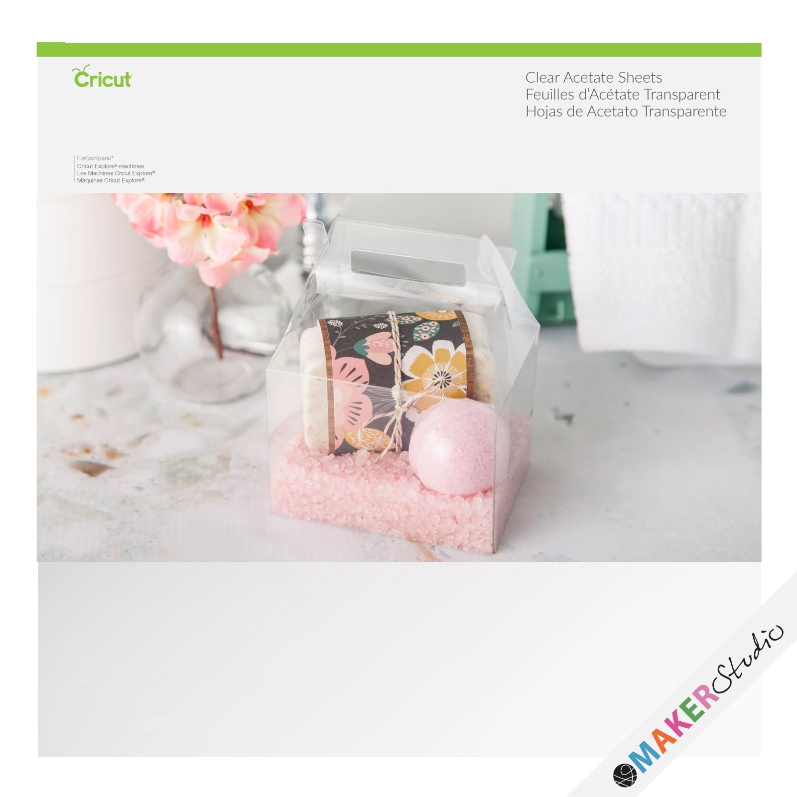 Cricut klar Acetate folie 6 Ark