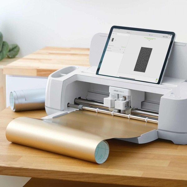 Cricut Smart Vinyl Aftagelig Mat Guld Champagne
