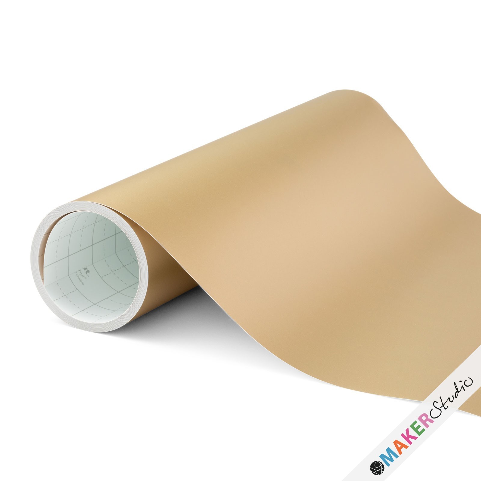 Cricut Smart Vinyl Aftagelig Mat Guld Champagne